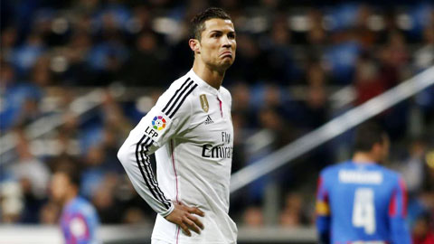 Những con số biết nói về tình trạng của Cris Ronaldo