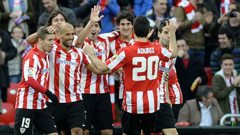 04h00 ngày 22/3: Bilbao vs Almeria