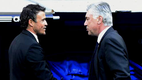 Luis Enrique vs Carlo Ancelotti: Thế cờ nào cho El Clasico