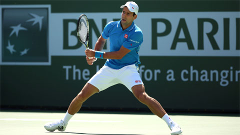 Djokovic đối đầu Federer ở chung kết Indian Wells