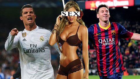 Ronaldo và Messi chung sở thích lừa bạn gái, sex tập thể