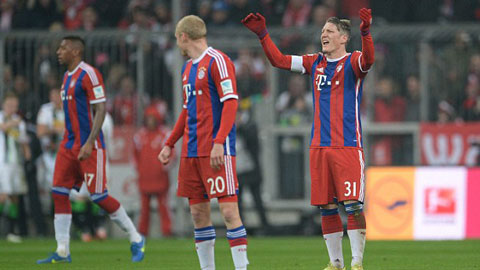Bayern 0-2 M'Gladbach: Robben ngã, Bayern nhào