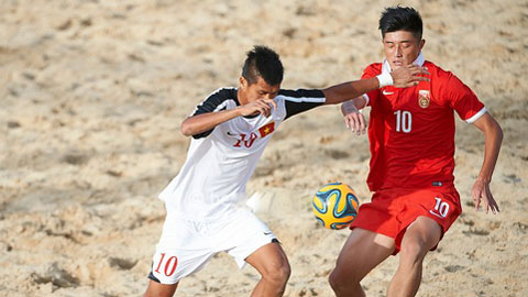 Vòng loại bóng đá bãi biển thế giới - Khu vực châu Á: Việt Nam thua kịch tính ngày ra quân