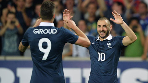 Giroud vs Benzema: Ai xứng là “số 9” của ĐT Pháp?