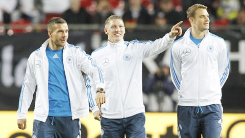 Schweinsteiger trở lại đội hình ĐT Đức: Chờ người thủ lĩnh
