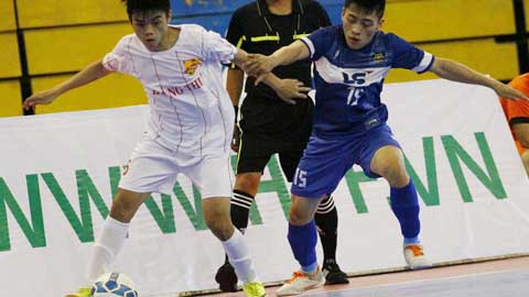 Giải futsal VĐQG 2015: Thái Sơn Nam thắng tiếp tục giương oai
