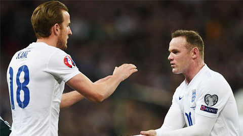 Kane sẽ đá cặp cùng Rooney ở trận gặp Italia