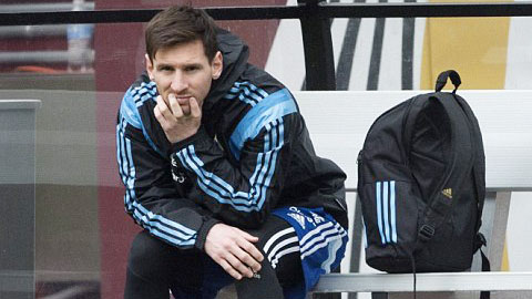 Messi chưa chắc ra sân ở trận gặp Ecuador