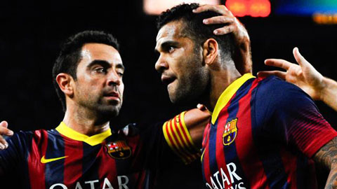 Barca “thắng lớn” sau khi chia tay Xavi và Alves