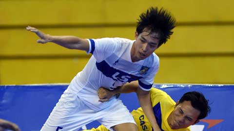Giải futsal VĐQG: Thái Sơn Nam, Sanna Khánh Hòa vào vòng 2
