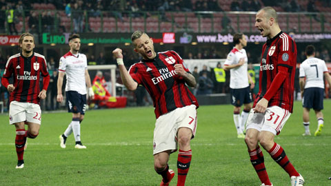 Loạt trận sớm vòng 29 Serie A: Thành Milan lại chia nửa buồn vui!