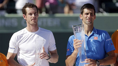 Hạ Murray, Djokovic lần thứ 5 đăng quang tại Miami Open