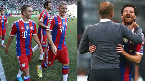 Schweinsteiger - Alonso - Lahm: Tam giác thay đổi phong cách Bayern