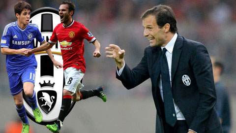 Juventus nhắm Oscar và Mata thay Pogba