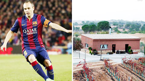 2,8 triệu đồng một đêm ở nhà Iniesta