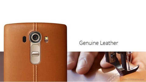 Rò rỉ hình ảnh LG G4 với nắp lưng bằng da thời trang