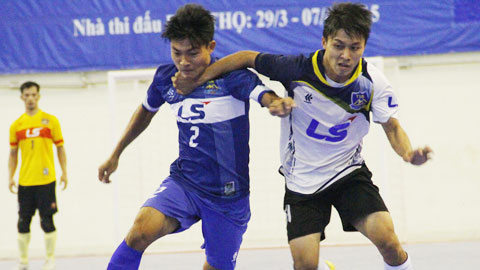 Giải Futsal 2015: ĐKVĐ Thái Sơn Nam bất ngờ thất bại