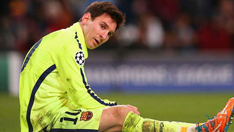 Messi thất vọng với bản thân