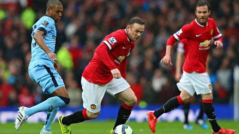 Rooney chê hàng tiền vệ Man City lười nhác