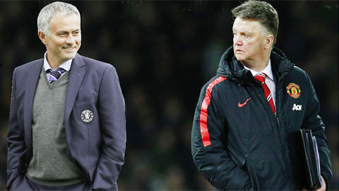 Mourinho đối đầu Van Gaal: Từ vị trợ lý bất mãn tới đối thủ lớn