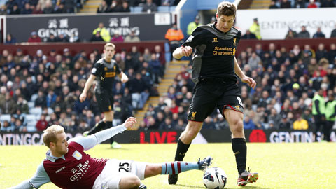 21h00 ngày 19/4, Aston Villa vs Liverpool: Gerrard, mừng anh trở lại!