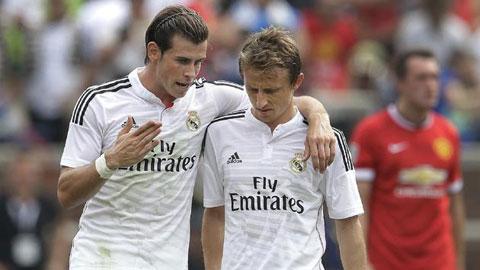 Real đau đầu với chấn thương liên tiếp của Bale và Modric