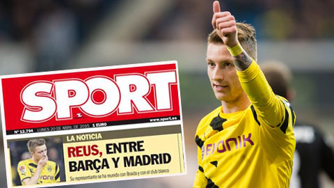 Tin giờ chót (20/4): Đại diện của Reus đàm phán với cả Barca lẫn Real