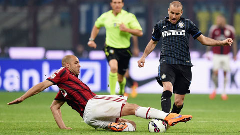 Milan cầm hòa Inter: Derby của sự bất lực