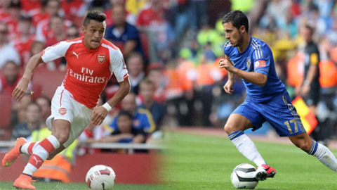Alexis Sanchez vs Eden Hazard: Ai là vua thành London?