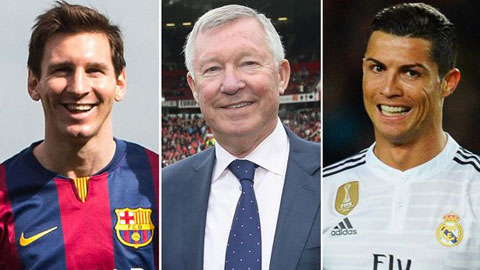 Sir Alex nâng tầm Ronaldo, đánh giá thấp Messi