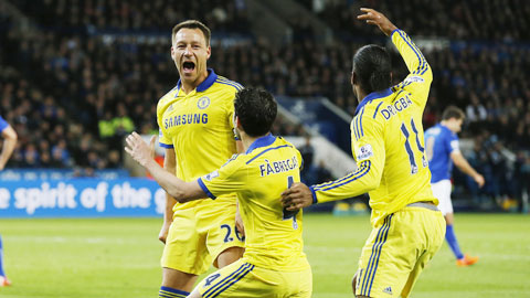 Chelsea áp sát ngôi vô địch sau trận thắng Leicester City