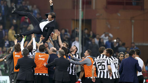 Hành trình đăng quang chức vô địch Serie A của Juventus qua ảnh
