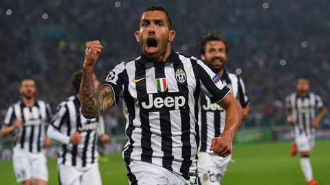 Chấm điểm Juventus 2-1 Real Madrid: Tevez rực sáng