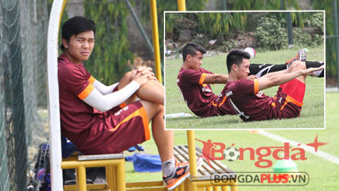Nhiều tuyển thủ U23 Việt Nam vắng mặt trong buổi tập với HLV Miura