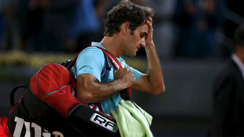 Roger Federer thua sốc ngay trận đầu tại Madrid Open