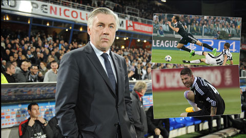 Real sa lầy tại Juventus: Lỗi của Carlo Ancelotti!