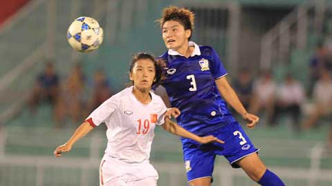 Thua ĐT nữ Thái Lan, ĐT nữ Việt Nam dừng bước ở bán kết AFF Cup