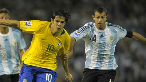 Kaka được gọi bổ sung vào danh sách ĐT Brazil dự Copa America