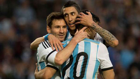 ĐT Argentina triệu tập sơ bộ Messi, Aguero, Tevez dự Copa America 2015