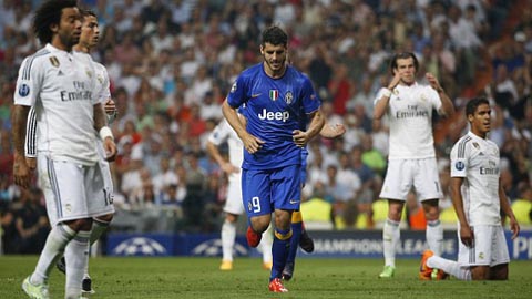 Real 1-1 Juve (chung cuộc 2-3): Morata đưa Lão phu nhân vào chung kết