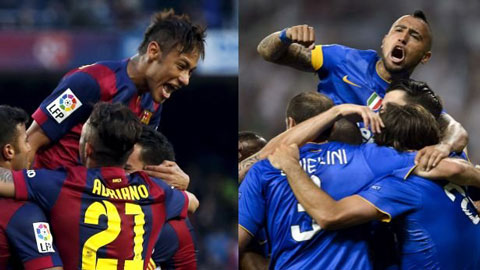 Những cuộc đối đầu giữa Barca và Juve trong quá khứ