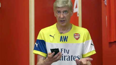 Vì sao HLV Arsene Wenger thường xuyên sử dụng điện thoại P7 Arsenal?