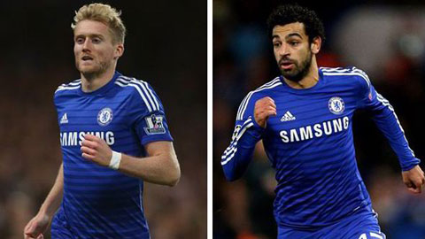 Salah và Schuerrle vẫn có huy chương vô địch Premier League dù rời Chelsea giữa mùa