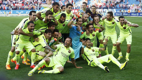 Hành trình đăng quang La Liga 2014/15 của Barca qua ảnh