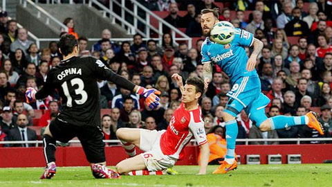 Arsenal 0-0 Sunderland: Mèo đen trụ hạng