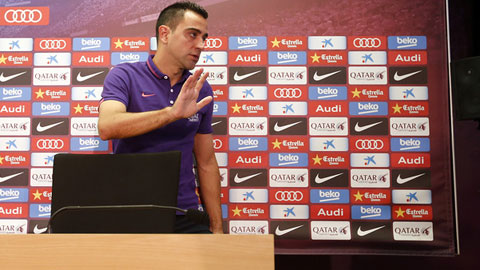 Tiền vệ Xavi: 'Chưa đi, tôi đã nhớ Barca da diết'