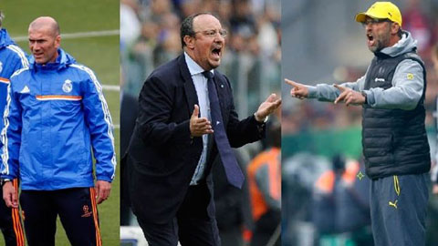 Tuần tới Real công bố HLV mới: Zidane cạnh tranh cùng Benitez và Klopp