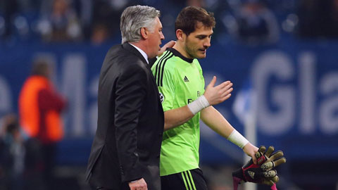 Casillas tiết lộ mâu thuẫn với Ancelotti, hé lộ về quyết định tương lai