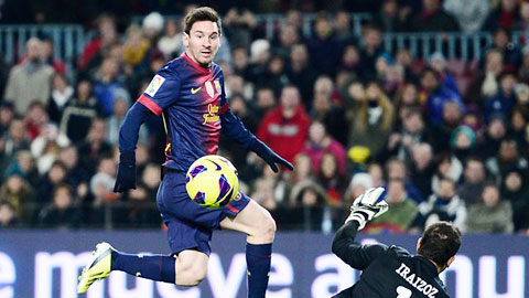 Chung kết Cúp Nhà Vua: Messi luôn đáng sợ ở Nou Camp