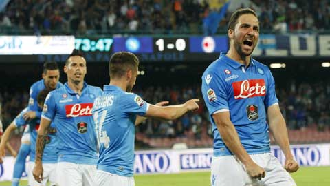 Vòng cuối Serie A: Napoli nhờ cả vào Higuain